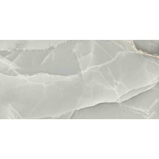 Πλακάκι Agate Grey Pulido Α' 60Χ120 Γκρι Γυαλιστερό Μαρμαριζέ